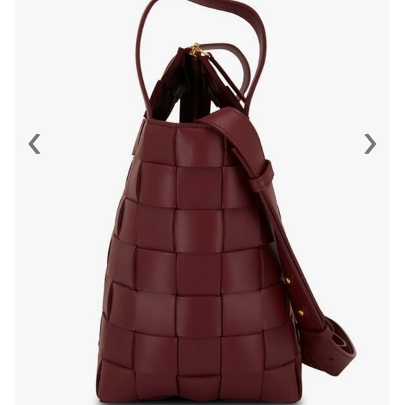 BOTTEGA VENETA Bowling Cassette Barolo Woven Leather Medium Bag - Picture 4 of 15